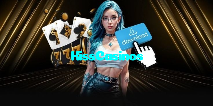 KissCasinos casino presented on mobile device in Pakistan with slots and live games